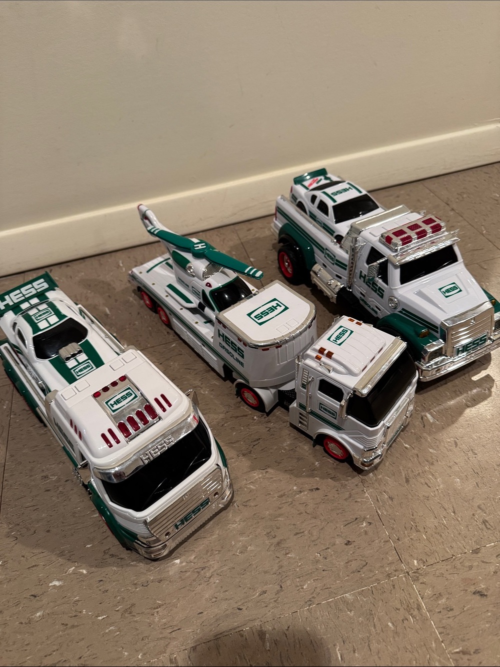 Hess trucks set of three